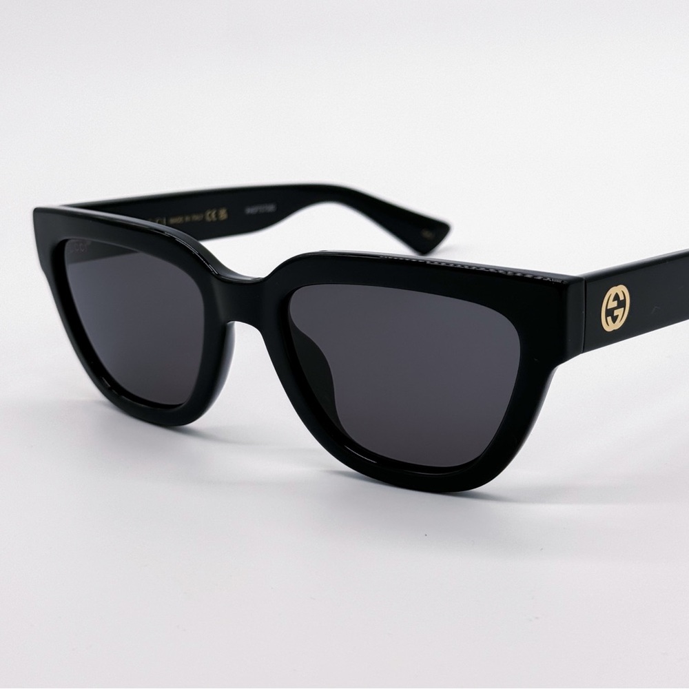 NEW GUCCI GG1578S 001 CAT EYE BLACK GREY WOMEN SUNGLASSES GUCCI